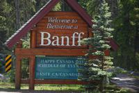 Banff-ein Stadtbesuch