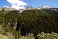 in den Rockies unterwegs