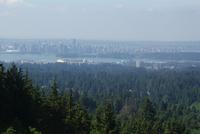 Blick auf Vancouver aus der Gondel