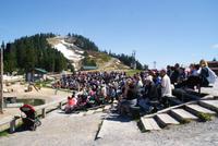 Lumberjack Show auf Grouse Mountain