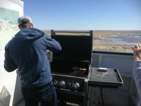 Barbecue auf dem Tundrabuggy