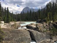 Die natuerliche Bruecke im Yoho Nat. Park