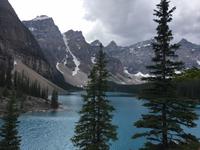 Moraine Lake wie auf dem Geldschein 