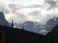 Teil des Columbia Eisfeldes