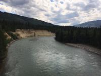 entlang des North Thompson Rivers