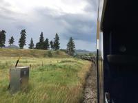 der Rocky Mountaineer bei Blue River