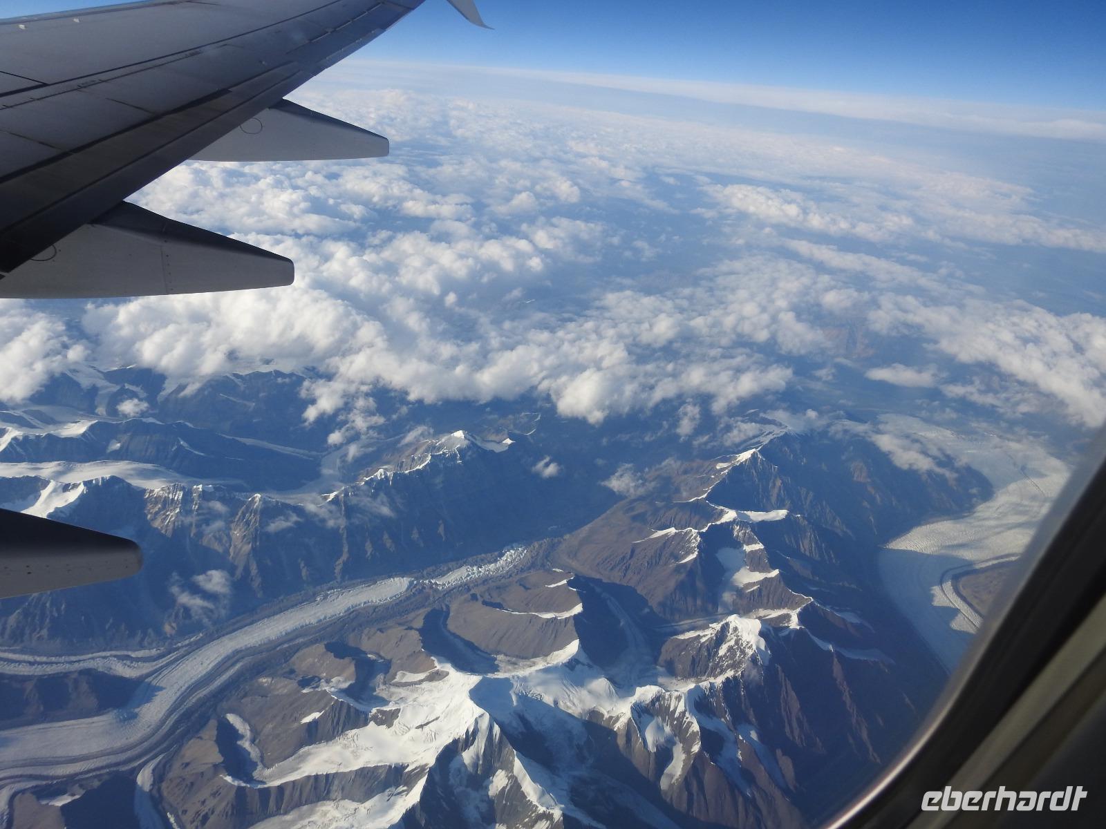 Flug nach Alaska