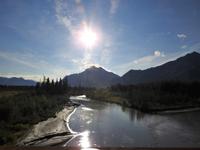 Bahnfahrt nach Fairbanks