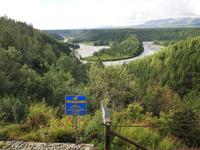Bahnfahrt nach Fairbanks