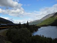 Bahnfahrt nach Fairbanks