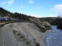 Bahnfahrt nach Fairbanks