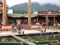 Große Alaska Lumberjack Show