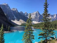 Wie auf dem 20 Dollar Schein. Moraine Lake