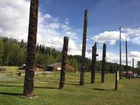 alle aufgereiht in Gitanyow