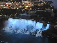 Abend über Niagara