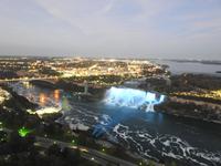 Abend über Niagara