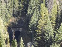 Spiraltunnel Einfahrt