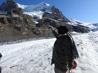 da ist der Gletscher :-)