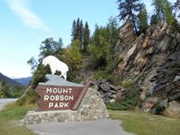 Mount Robson Park - Eingang
