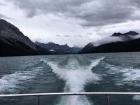auf dem Maligne See