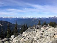Sicht von Blackcomb Mt