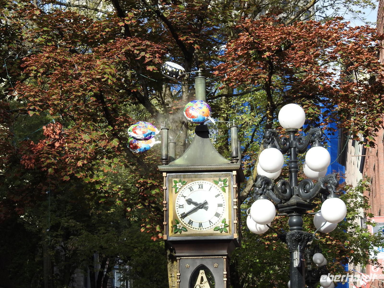Vancouver - Gastown - Gasuhr