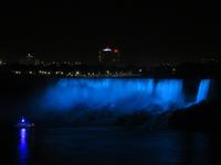 Niagara Fälle bei Nacht (US)