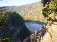 bei den Sunwapta Falls