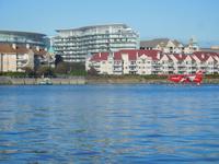 Wasserflugzeug im Hafen von Victoria