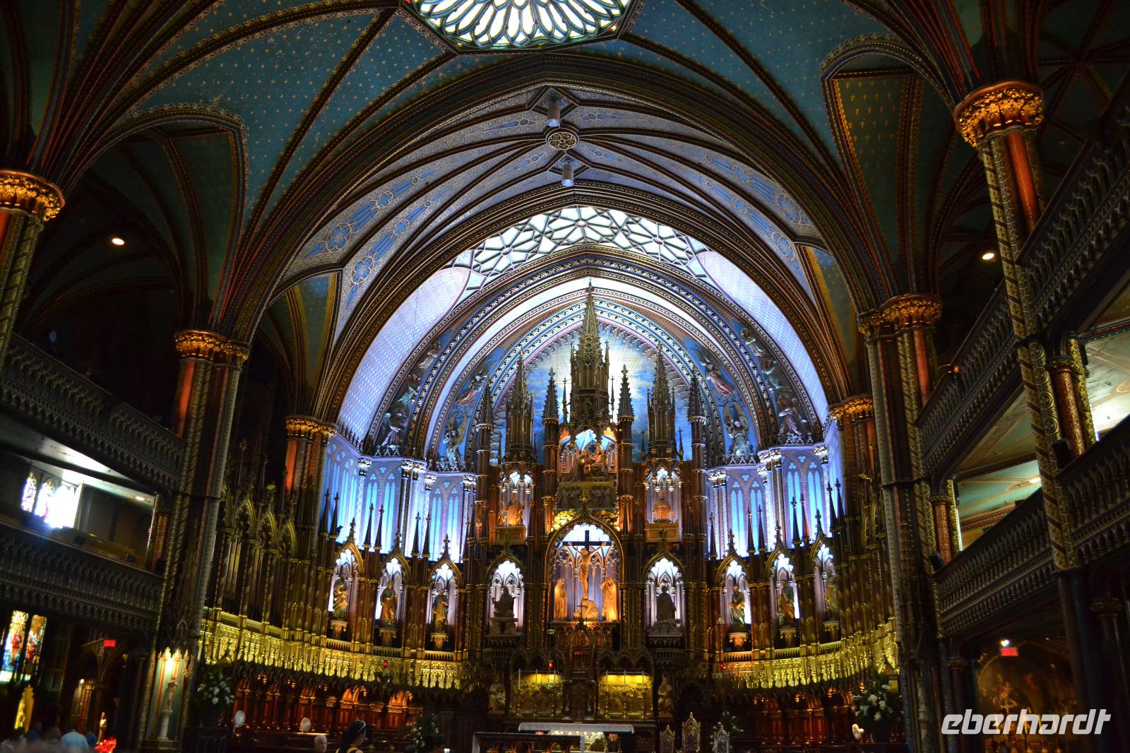 Stadtrundfahrt Montréal - Basilique Notre-Dame de Montréal