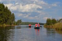 Kanutour auf dem Lac Taureau