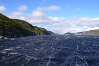 Fahrt mit der Fähre über den Saguenay-Fjord