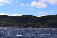 Fahrt mit der Fähre über den Saguenay-Fjord