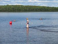Wir gehen schwimmen...