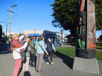 Totempfähle in Duncan