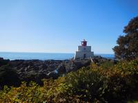 Amphitrite Leuchtturm auf Vancouver Island