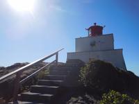 Amphitrite Leuchtturm auf Vancouver Island