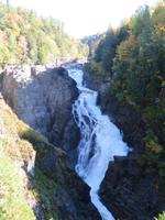 Wasserfall im Canyon Sainte Anne