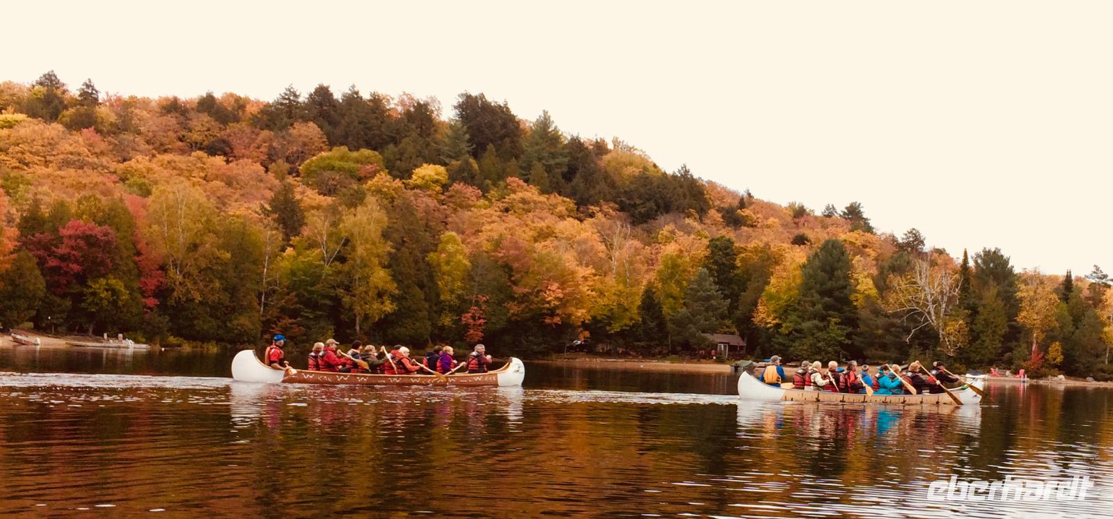 Kanutour beim Algonquin Park