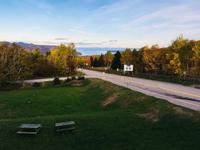 Blick auf den St. Lorenz-Strom