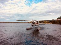 Wasserflugzeug auf dem Lac Taureau