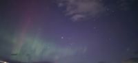 151 Nordlichter über dem Sankt Lorenz Strom