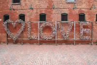 Im Distillery District in Toronto