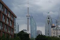 Blick auf CN Tower in Toronto