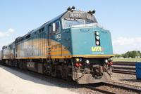 Die beeindruckende Lok des Canadian