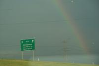 Regenbogen in Edmonton