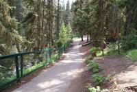 Spaziergang am Johnston Canyon