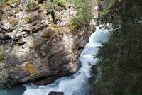 Spaziergang am Johnston Canyon