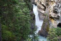 Spaziergang am Johnston Canyon