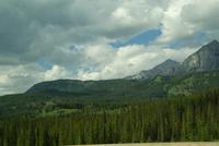 Unterwegs auf dem Transcanada Highway-reisen mit Aussicht